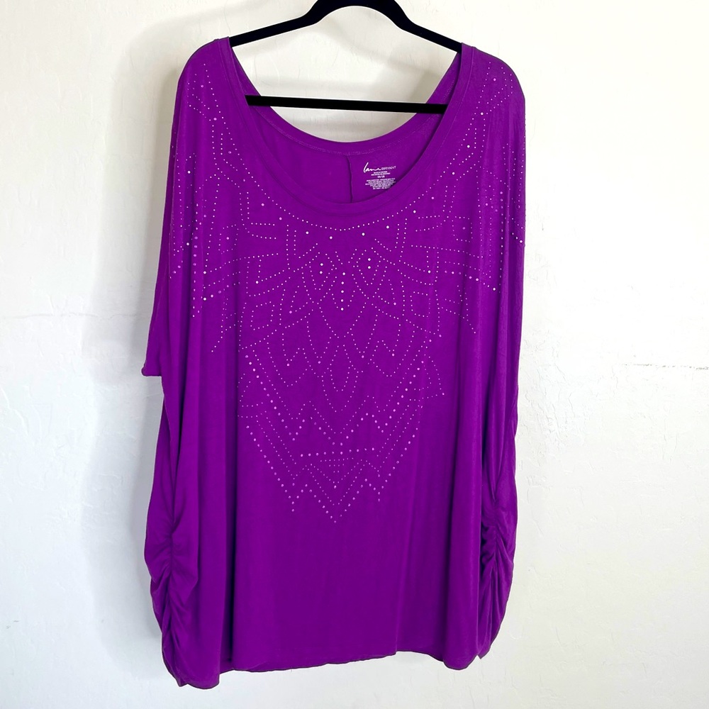 Lane Bryant Plus size Beaded Blouse